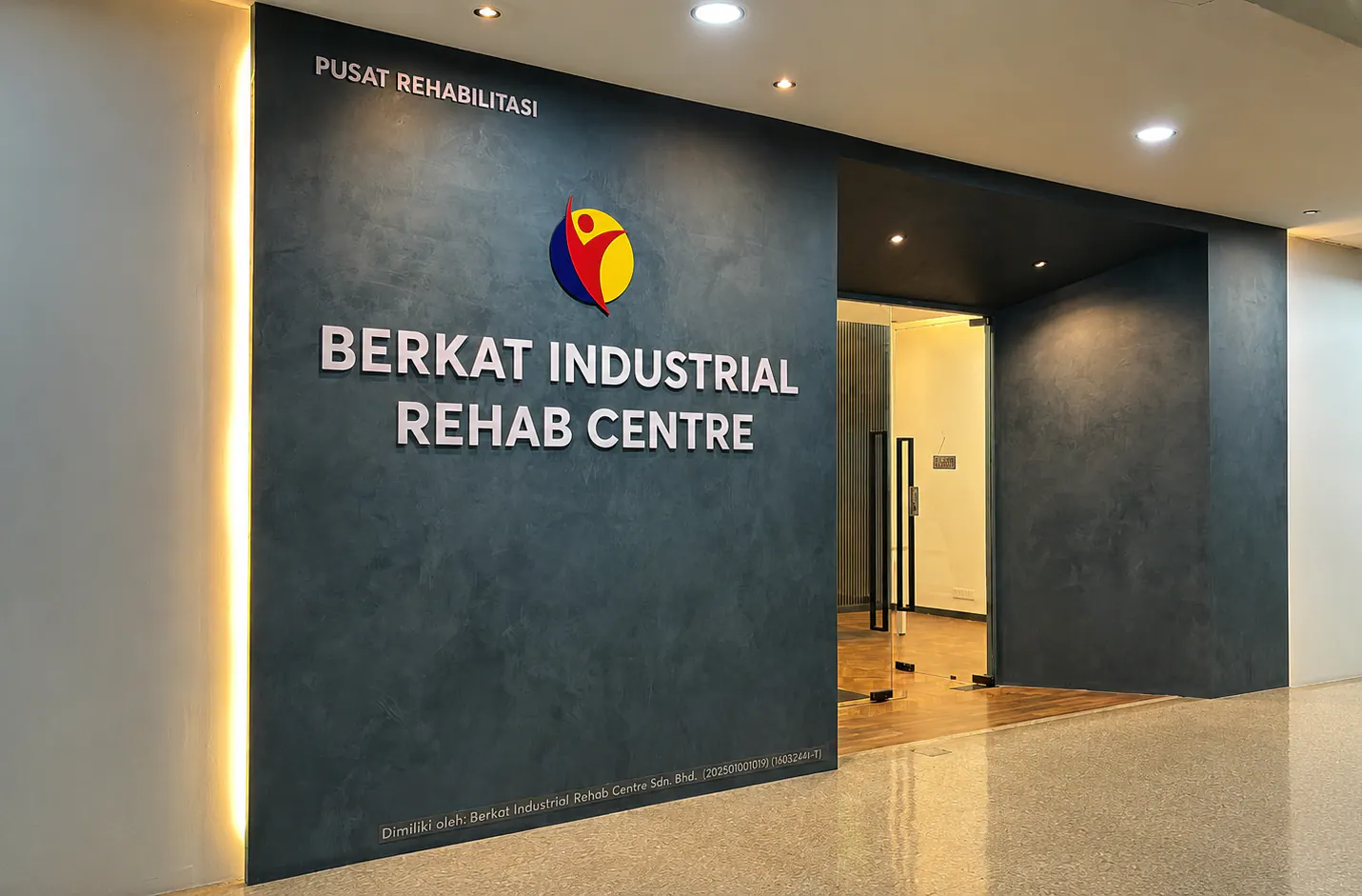 Berkat Industrial Rehabilitation Centre location